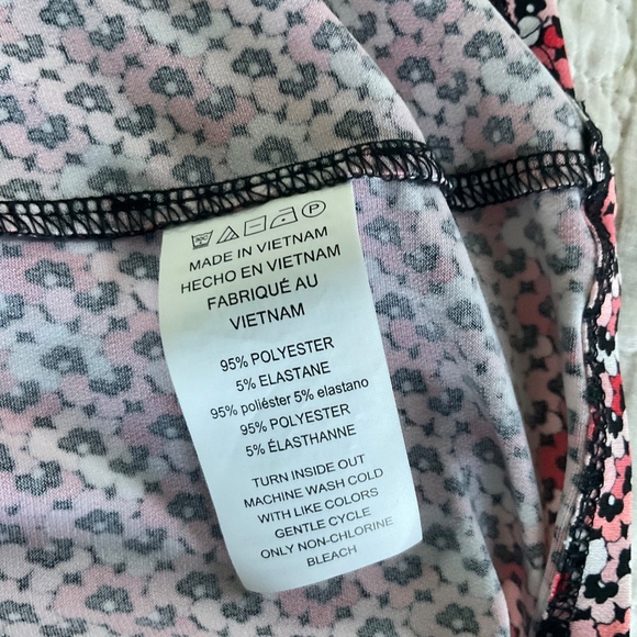 MICHAEL Michael Kors Floral Sleeveless Dress w/ Ruffled Neckline and Arm Holes - Picture 4 of 7